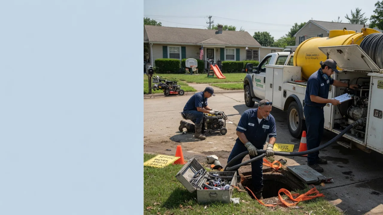 Septic Tank Pumping in Davidson, NC near me
